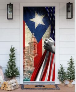 Puerto Rican American Door Cover