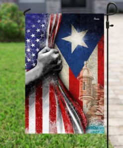 puerto rican american flag 4031