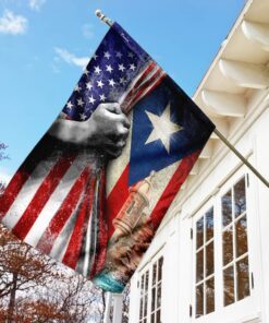 puerto rican american flag 5696