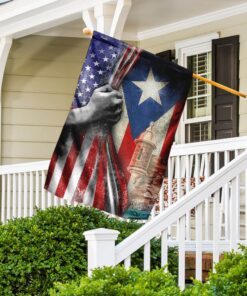 puerto rican american flag 5997