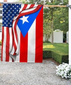 Puerto Rican American Flag TQN1041F