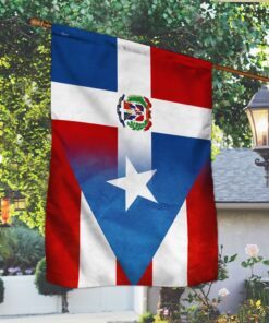 puerto rican and dominican flag tqn217f 4635