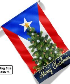 puerto rican merry christmas flag tqn778f 1199
