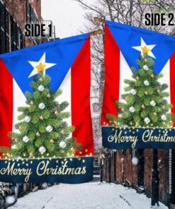puerto rican merry christmas flag tqn778f 4982