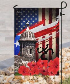 puerto rico american flag 1723