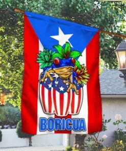 puerto rico flag boricua coqui bnn358f 7781