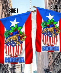 puerto rico flag boricua coqui bnn358f 8490
