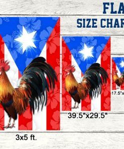 puerto rico flag rooster symbol lnt179f 7138