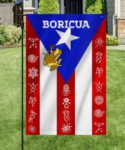 puerto rico taino symbol flag mlh2303f 8410