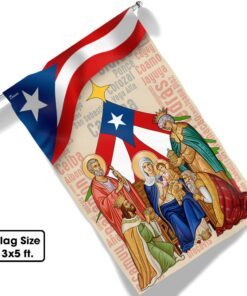 puerto rico three wise men nativity of jesus flag mln776f 3311