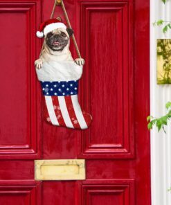 pug custom wooden little christmas in stocking ant306wd 3072