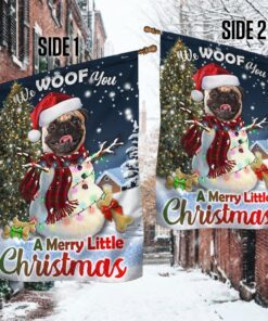pug flag we woof you a merry little christmas dbd2924fv2 2087