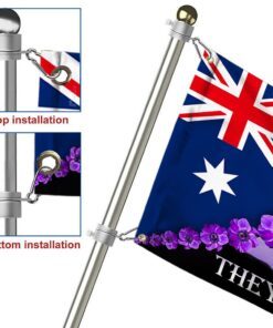 purple poppy australian grommet flag they also served bnl418gfv1 2138
