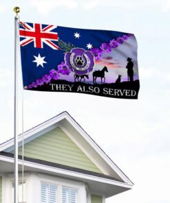 purple poppy australian grommet flag they also served bnl418gfv1 5806