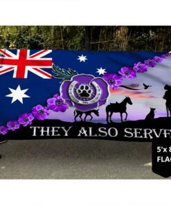 purple poppy australian grommet flag they also served bnl418gfv2 8519