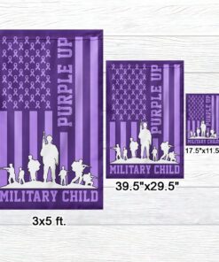 purple up military child flag tqn1128f 3595