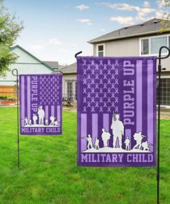 purple up military child flag tqn1128f 6004