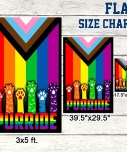 purride cat lgbt gay les pride flag bnn338f 7877