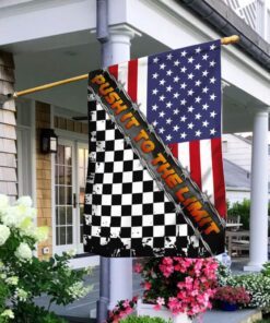 Push It To The Limit. Racing American Flag THB3151F