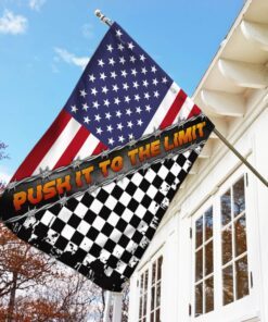 push it to the limit. racing american flag thb3151f 5104