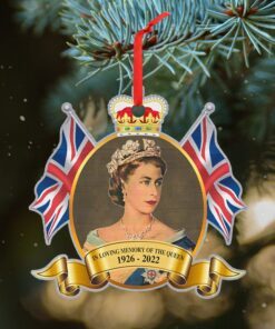 queen elizabeth ii christmas in loving memory of the queen 1926 2022 ornament mln579o 3804