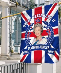 Queen Elizabeth II Platinum Jubilee Union Jack Flag BNN539F