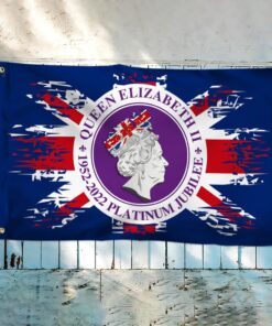 queen elizabeth platinum jubilee grommet flag 1952 2022 bnn513gf 3259