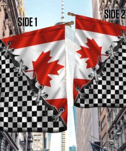 racing flag racing canadian flag trl1255f 1623