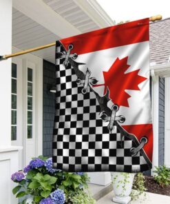 Racing Flag Racing Canadian Flag TRL1255F