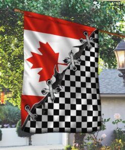 racing flag racing canadian flag trl1255f 5219
