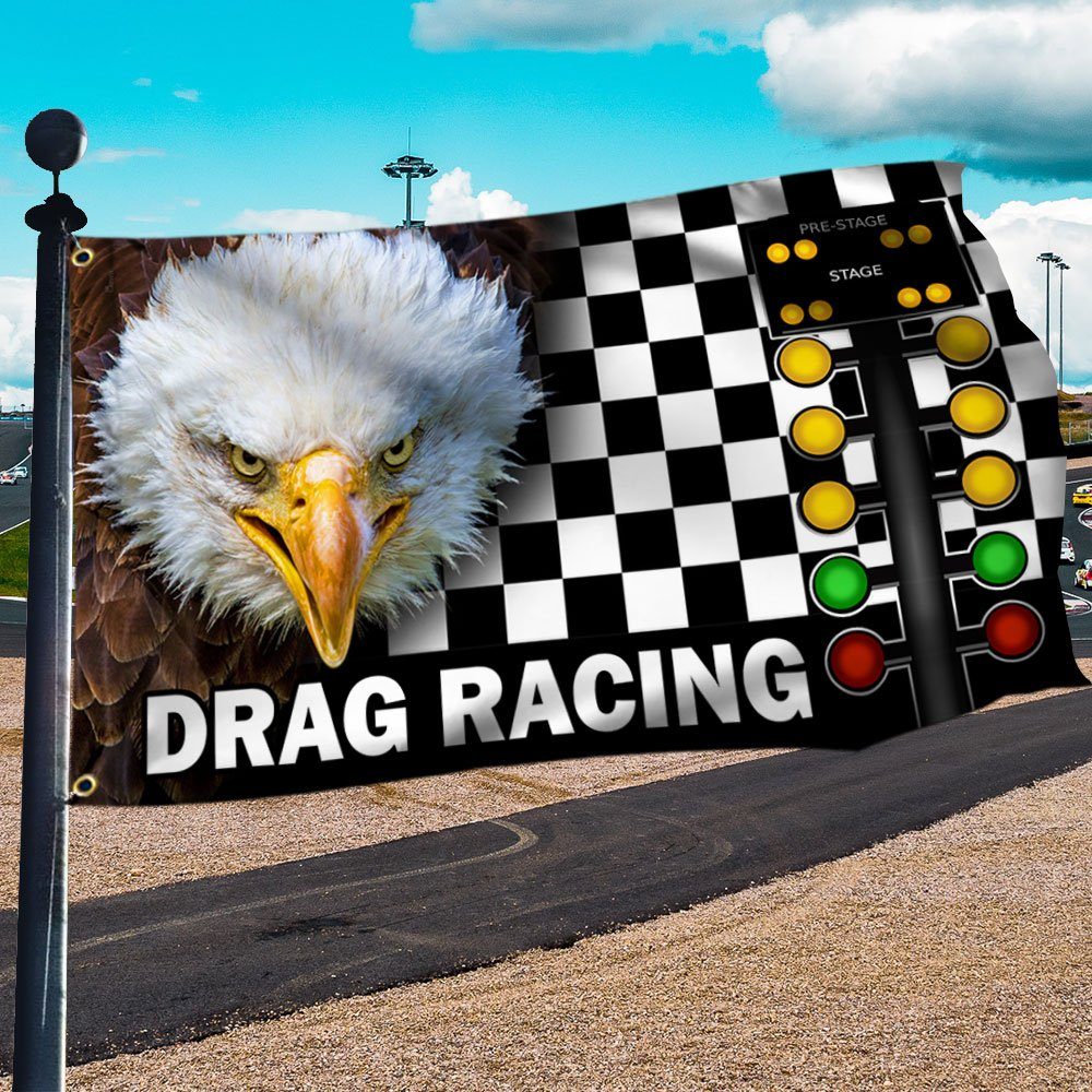Racing Grommet Flag Let's Go Racing LNT402GFv2