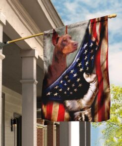 Red Doberman Flag