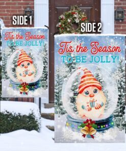 red gnomes for the holidays flag mbh209fv1 6514