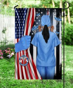 registered nurse american flag lha2144f 5242
