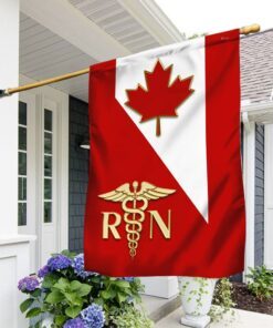 Registered Nurse Canadian Flag TRL1302Fv2