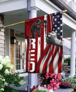 Remember Everyone Deployed - Veteran Flag