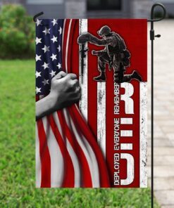 remember everyone deployed veteran flag 6806