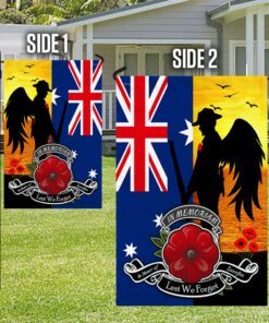 remembrance australia flag poppy in honor of sacrifice lest we forget ddh2824fv10 8832