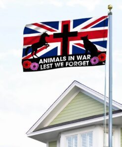 remembrance day animals uk grommet flag lest we forget animals in war red purple poppy tqn548gf 4977