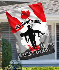 remembrance day canadian flag, all gave some some gave all qnk1079f 5127