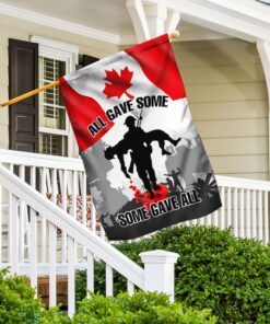 remembrance day canadian flag, all gave some some gave all qnk1079f 5561