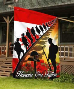 remembrance day flag honour our fallen thb3372f 5488