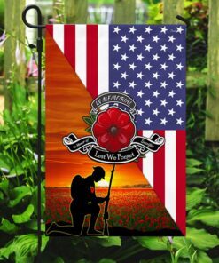 remembrance day flag lest we forget american flag trl1374fv6 2188