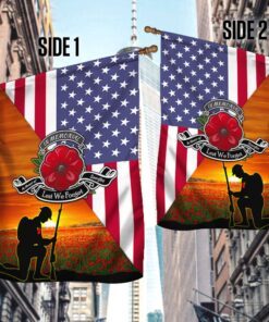 remembrance day flag lest we forget american flag trl1374fv6 7842