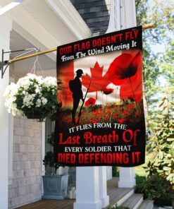 Remembrance Day Flag Lest We Forget THB3508F