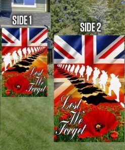 remembrance day flag poppy. lest we forget thb3309fv2 7844