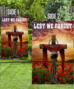 remembrance flag lest we forget poppy flag trn1350f 3066