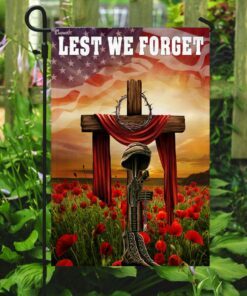 remembrance flag lest we forget poppy flag trn1350f 7272