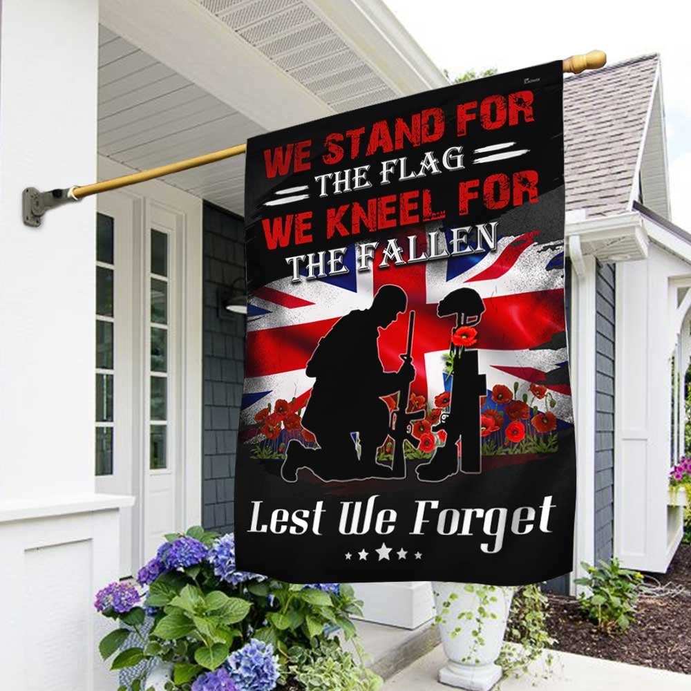Remembrance Flag Stand For The Flag Kneel For The Fallen DBD2845v1