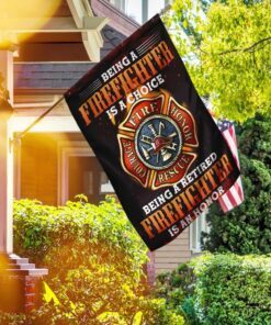Retired Firefighter Flag